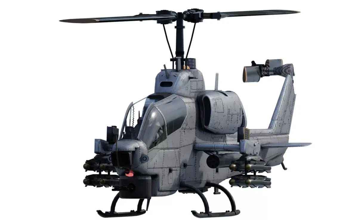 Bell AH-1 Super Cobra 3D model buy