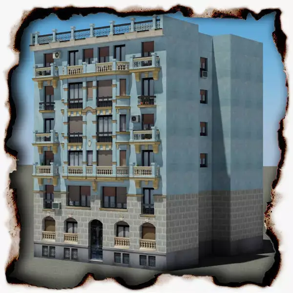Building Low-poly 3D model buy