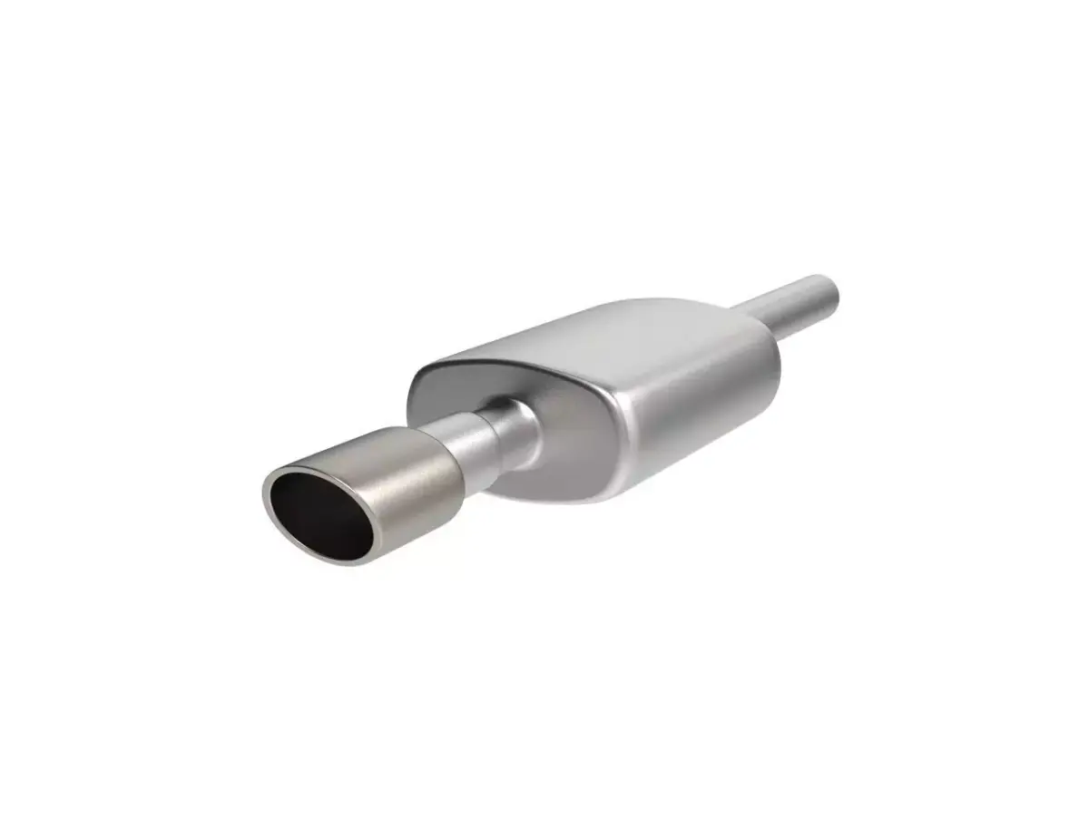 Stock Exhaust System Silencer Free 3D model