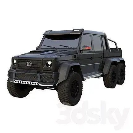Brabus 800 Adventure XLP High End Luxury Pickup Truck 3D model