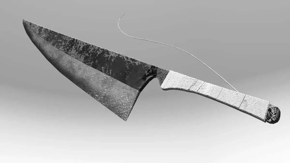 Ichigo Kurosaki zampaktou Low-poly 3D model