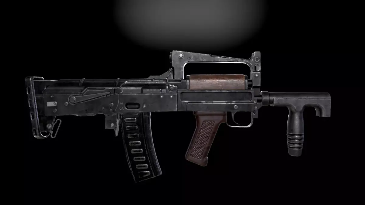 GROZA Rifle Low-poly 3D model purchase