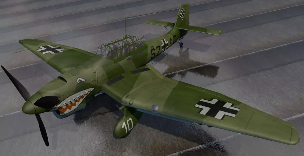 Junkers Ju-87 B-1 3D model