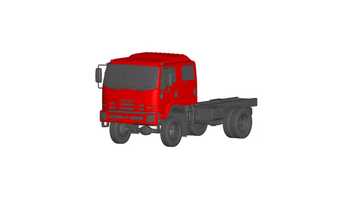 Isuzu FTS 800 Truck  3D model