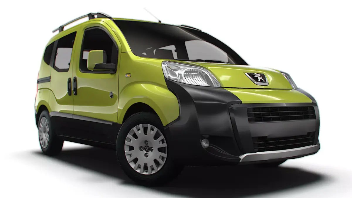Peugeot Bipper Tepee Outdoor 2017 3D model