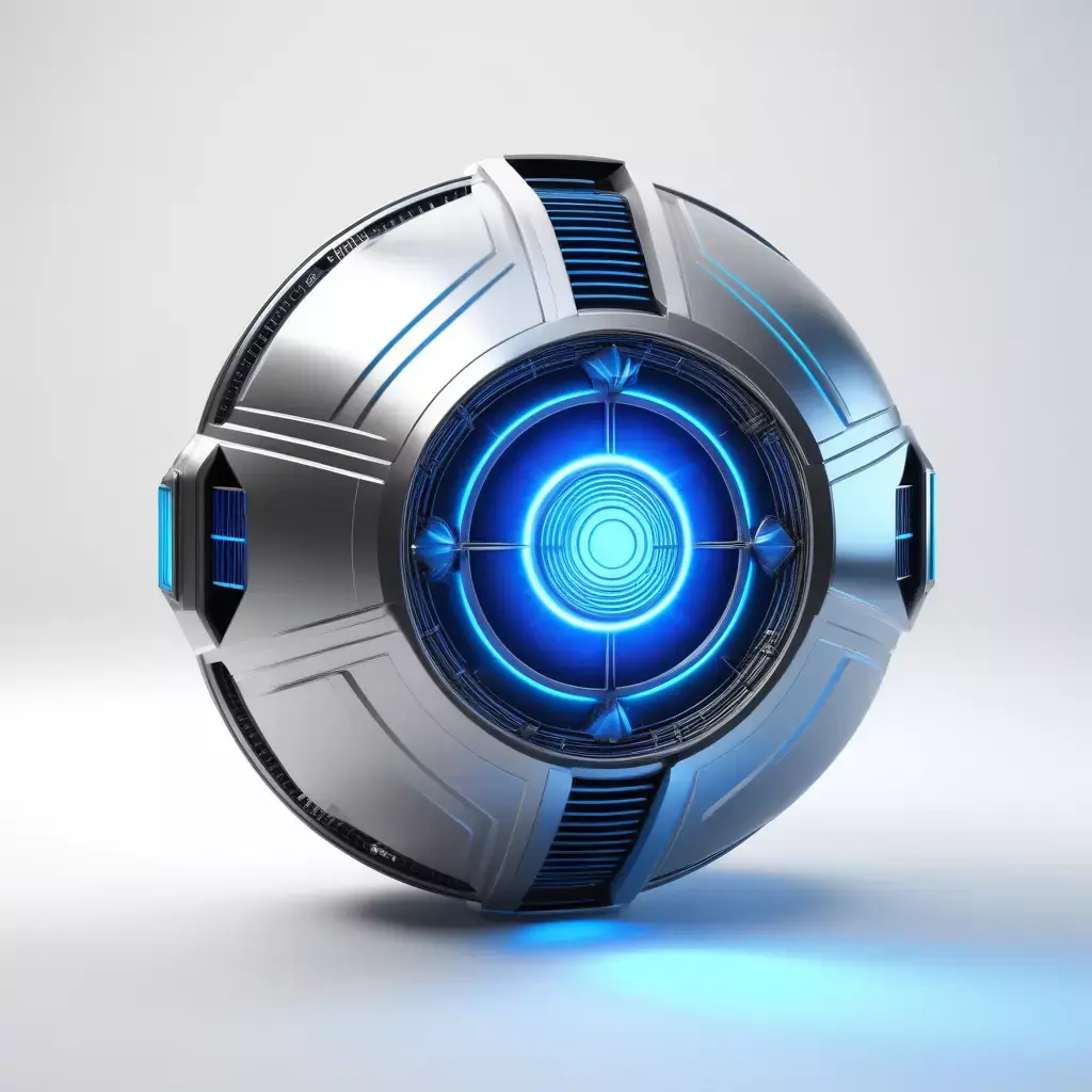 Futuristic Energy Shield Generator 3D model buy
