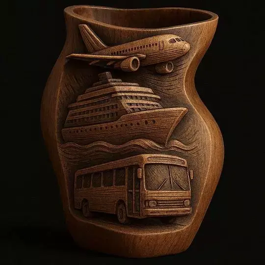Transport Travel Decorative Holder 3D 3D print model