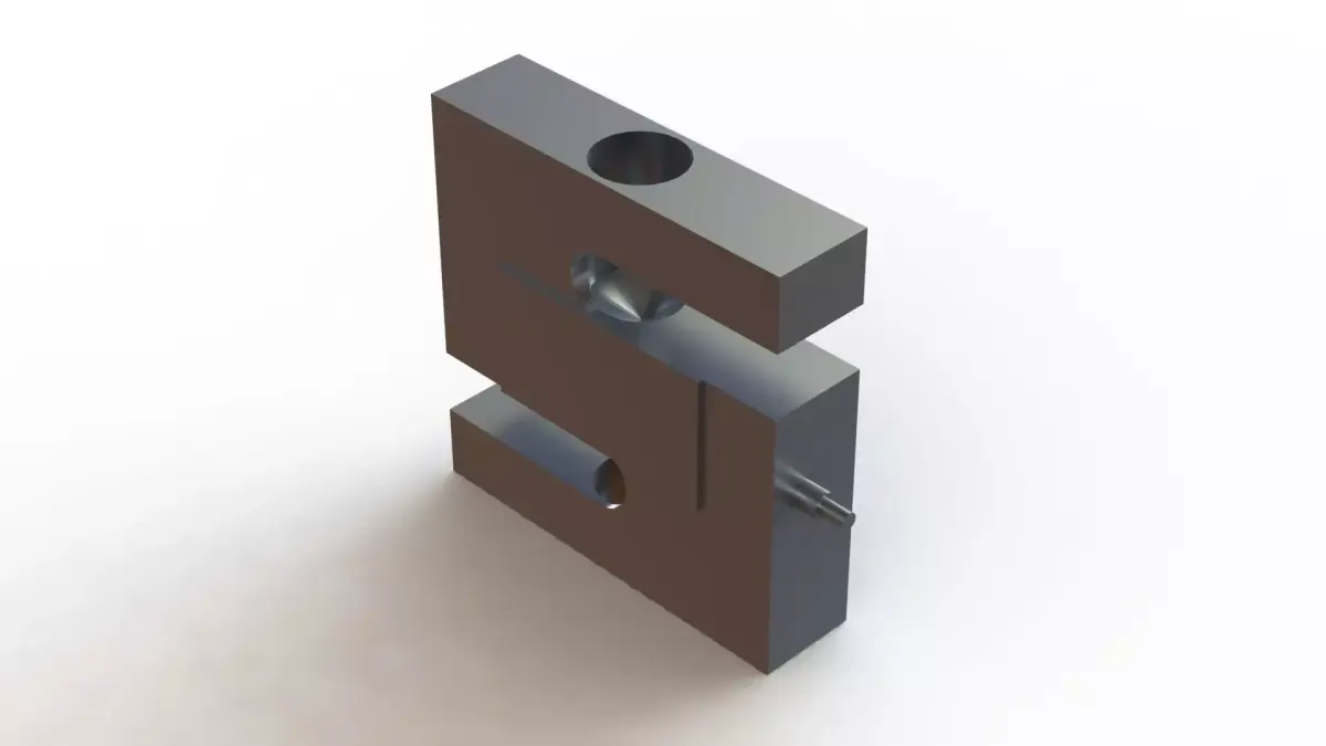 Load Cell Celula de Carga CKS 500kgf 3D model