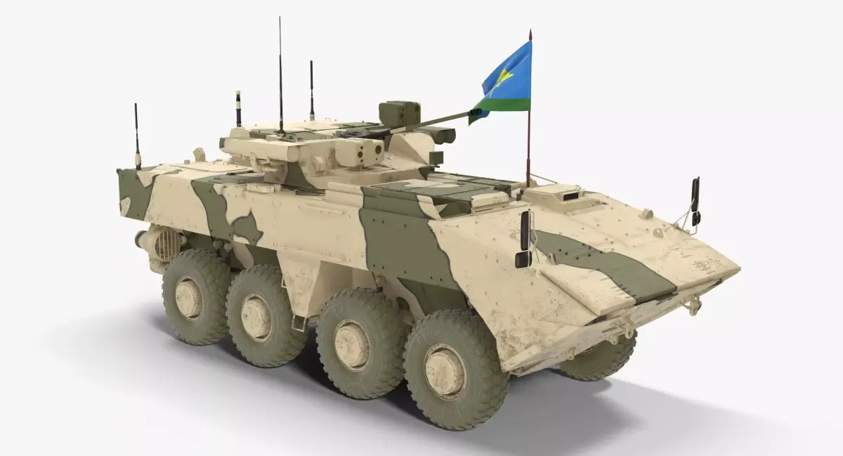 VPK-7829 Bumerang Special Dirt Low-poly 3D model