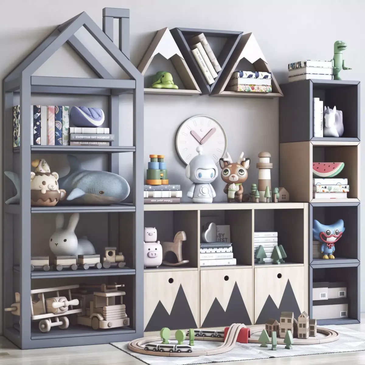 Furniture for nursery 17 3D model