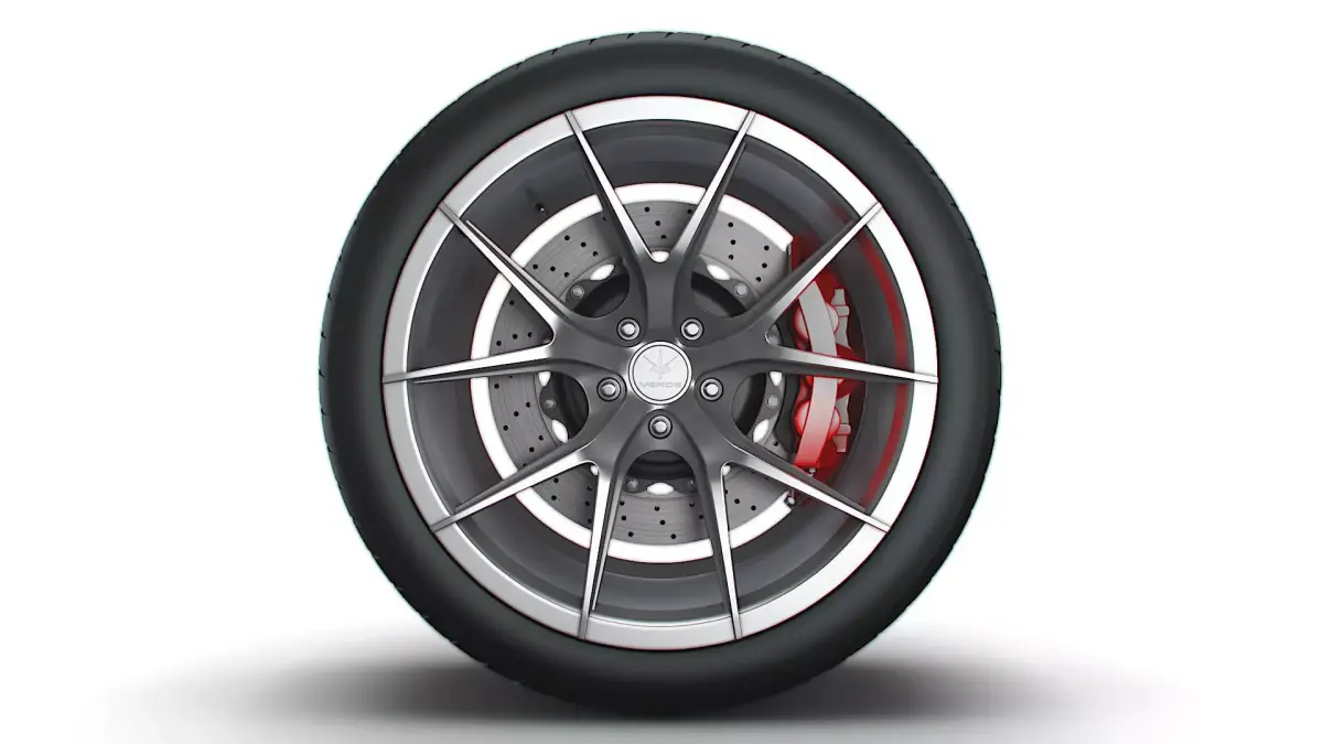 Verde Axis v99 wheel 3D model