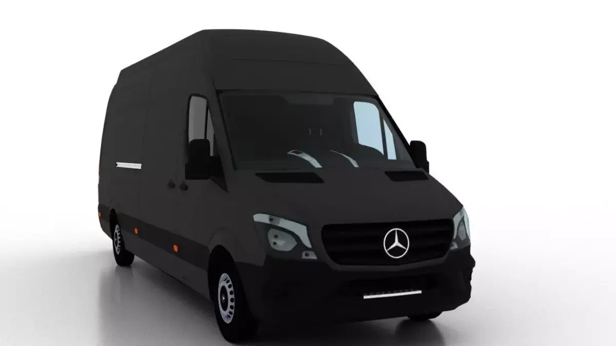 Mercedes Benz Sprinter L3H3 2015 Cargo EU 3D model