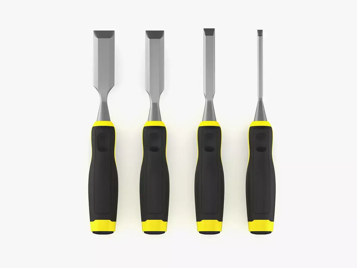 Chisel Set tool 3D model