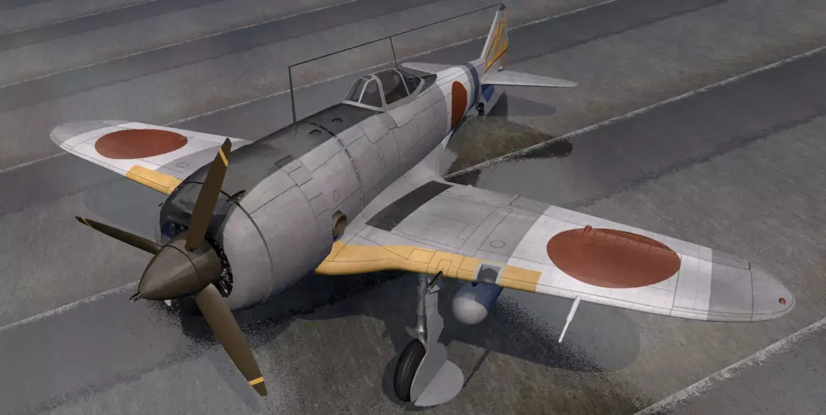 Nakajima Ki-44-2 Shoki or Demon - aka Tojo 3D model