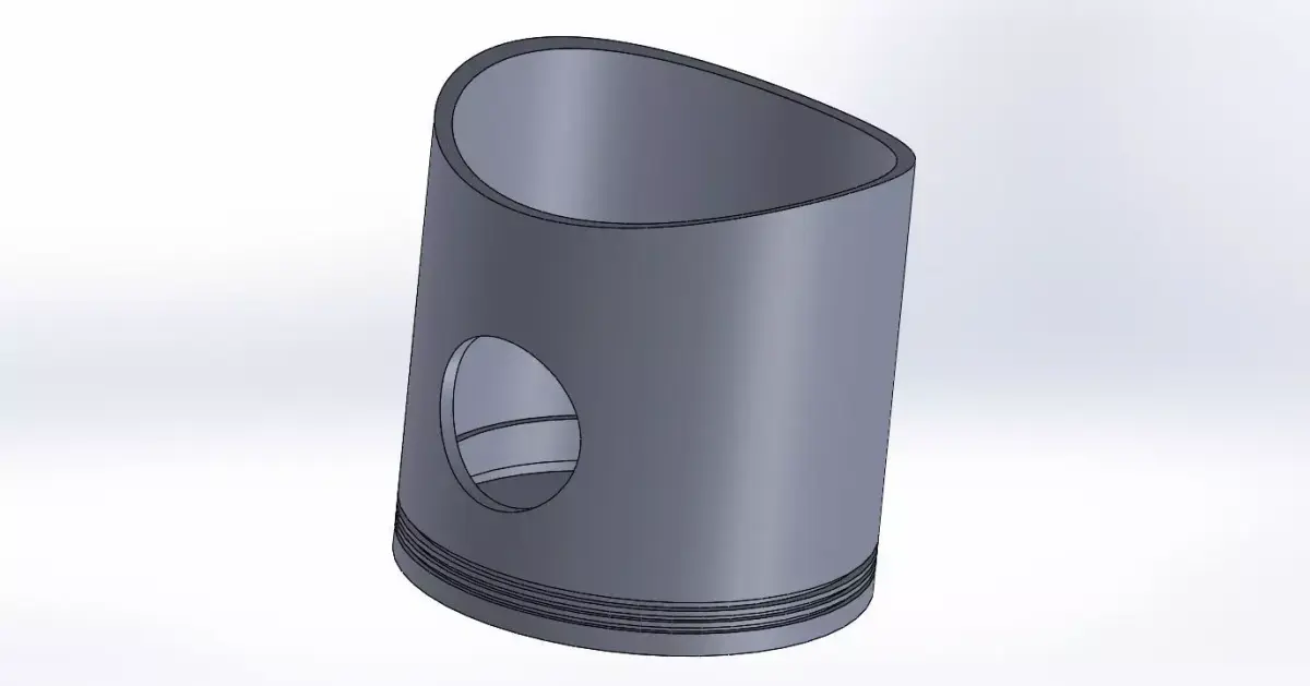 piston design 3D model