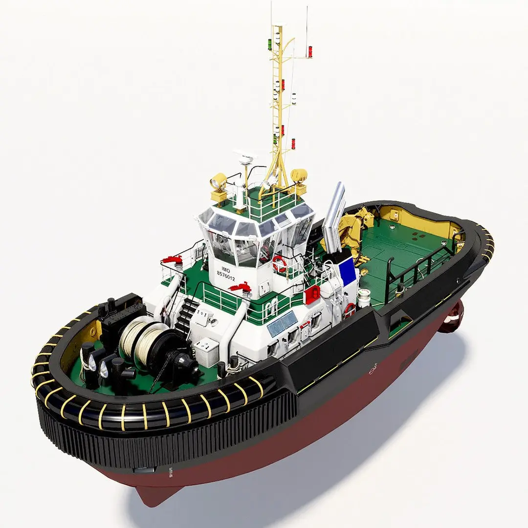 Tugboat 3D model buy