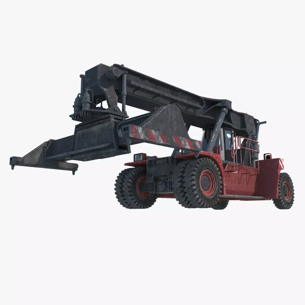 Container Loader Low-poly 3D model