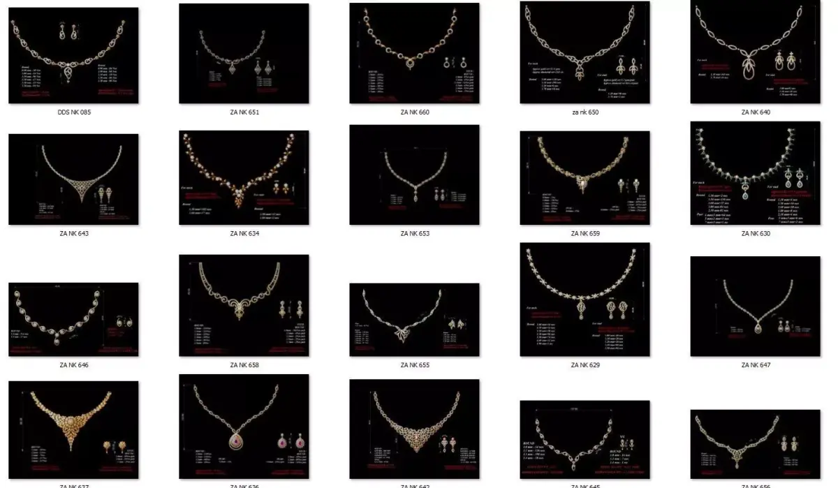necklace  53  bulk  3dm files ready to print  part 06 3D print model