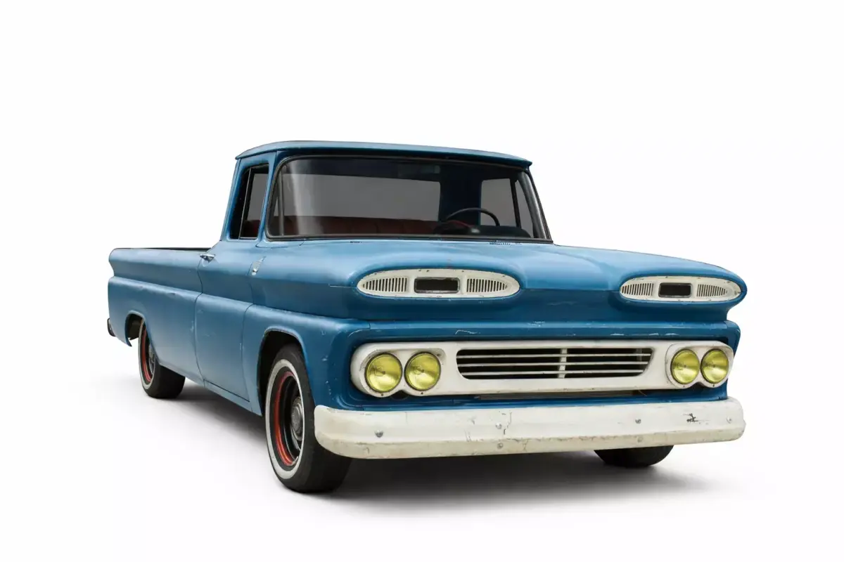 1960 Pickup Truck 3D Model Classic Vintage Utility Vehicle 3D model
