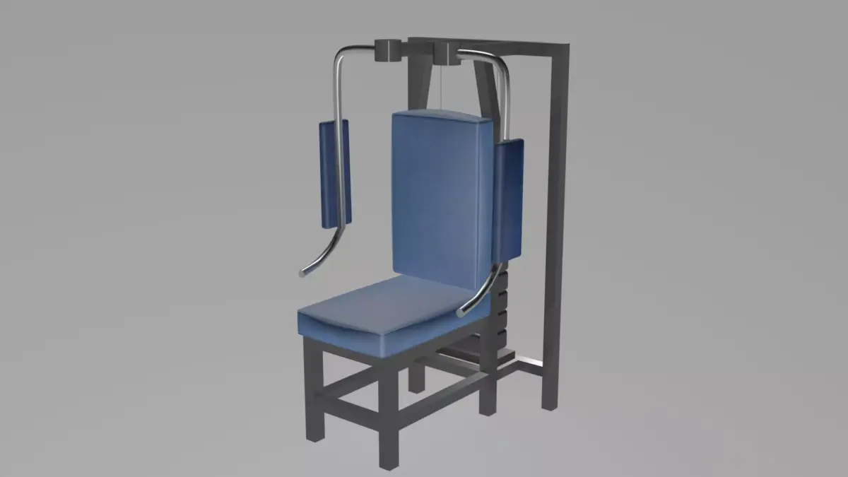 Training Atlas Low-poly 3D model