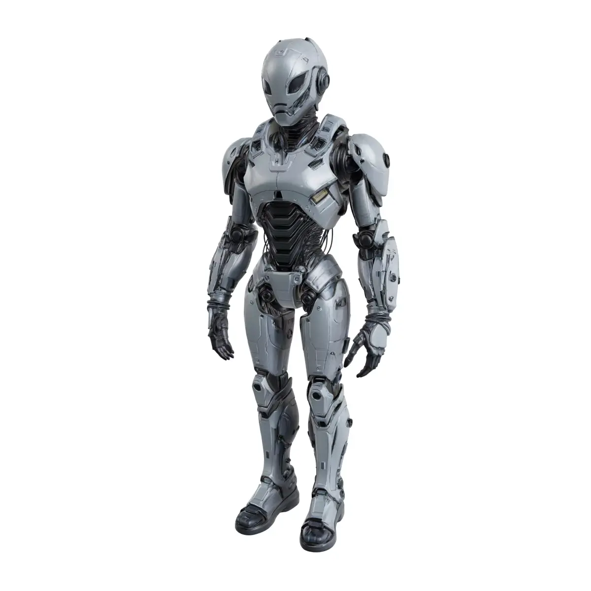 Humanoid Robot Character 7 Low-poly 3D model