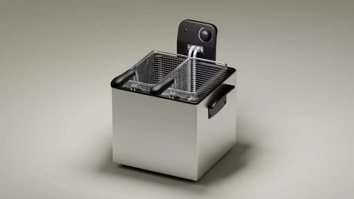 Deep Fryer 3D model
