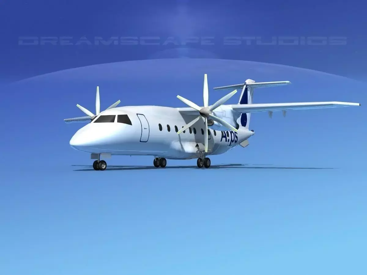 Dornier Do-328-130 Alps 3D model