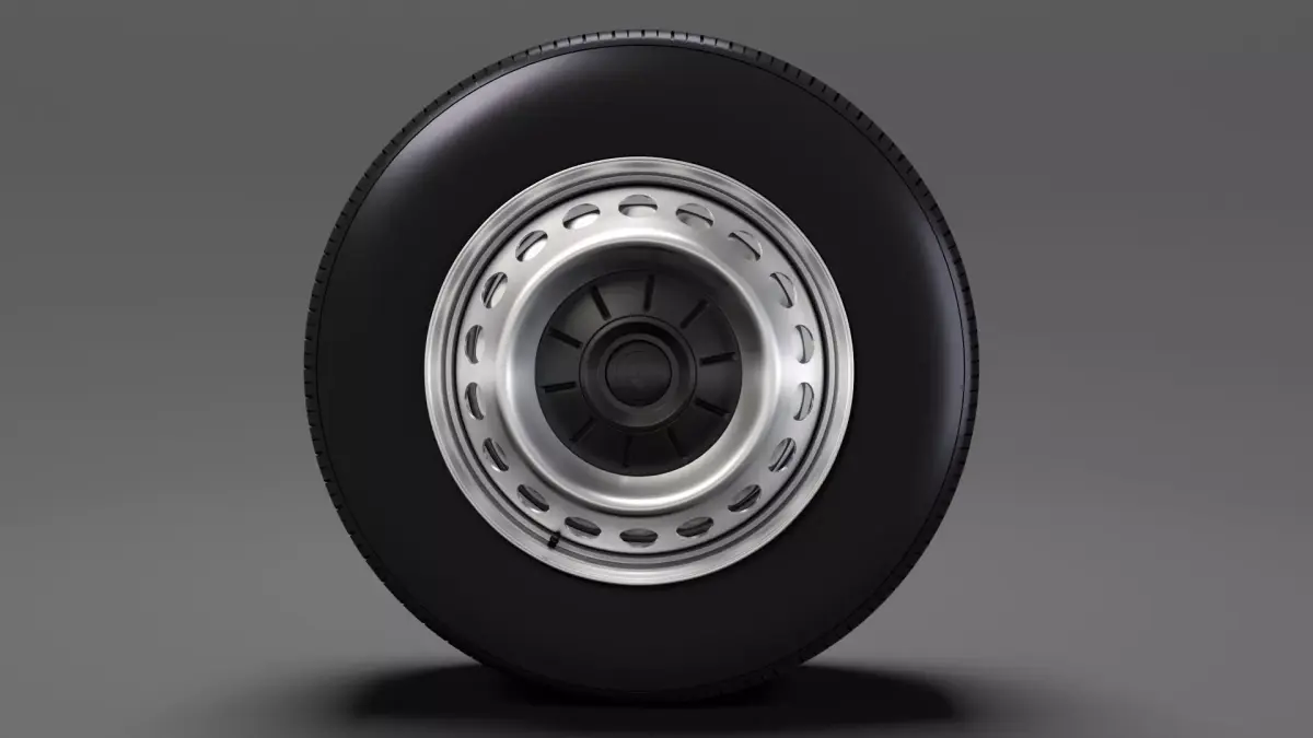 WV Crafter Chassi wheel 2017 3D model