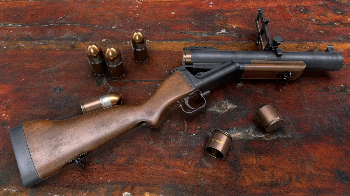 M79 grenade launcher 3D model