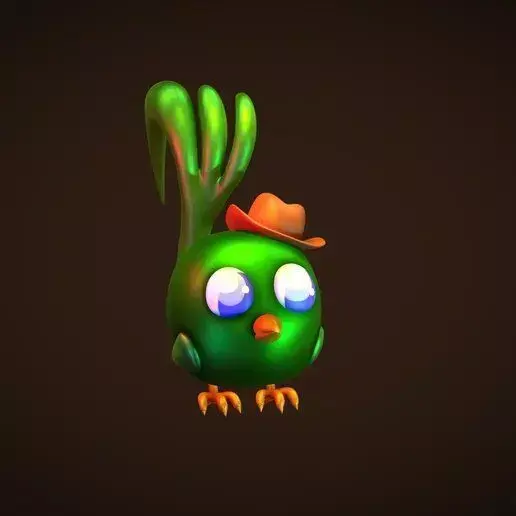 Baby Bird 3D model