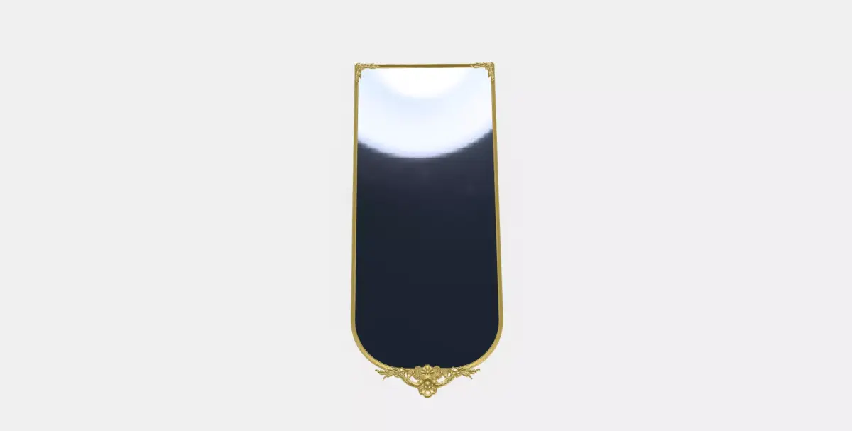 RAMEBO Mirror Low-poly 3D model