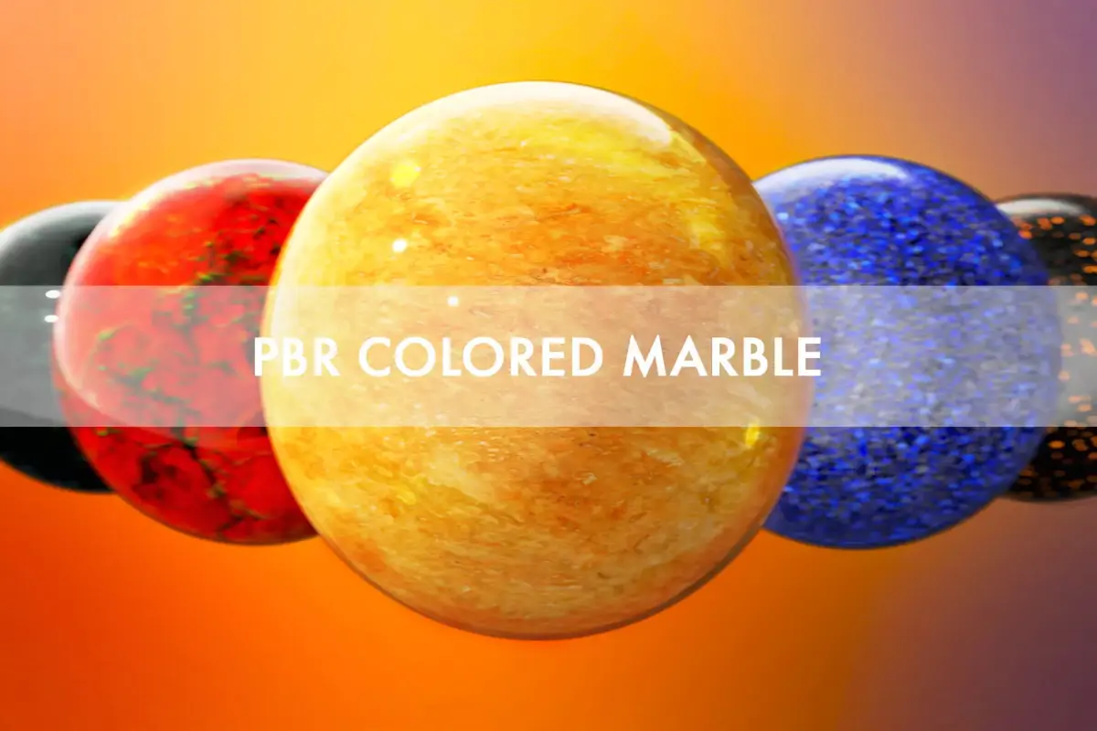 PBR Colored Marble Part 2 Texture