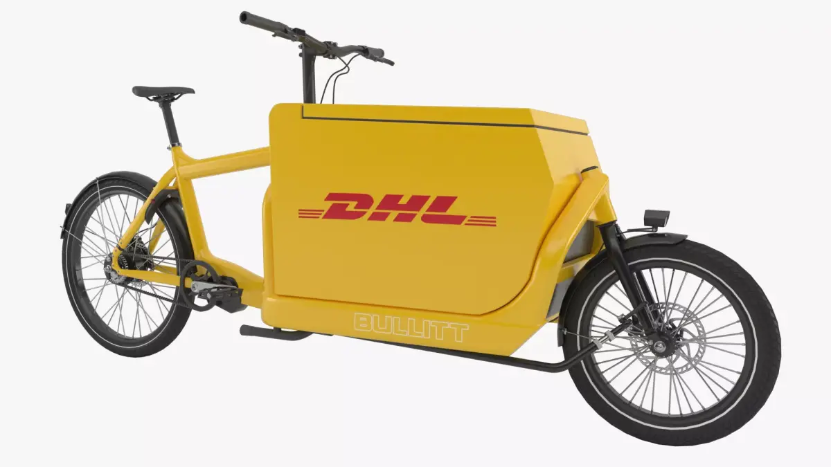 DHL Cargo Bike 2 3D model