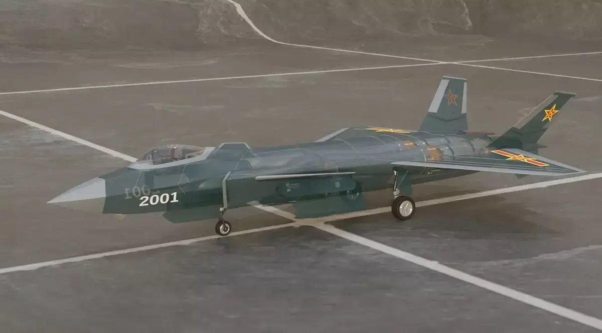 Chengdu J 20 Mighty Dragon Free 3D model