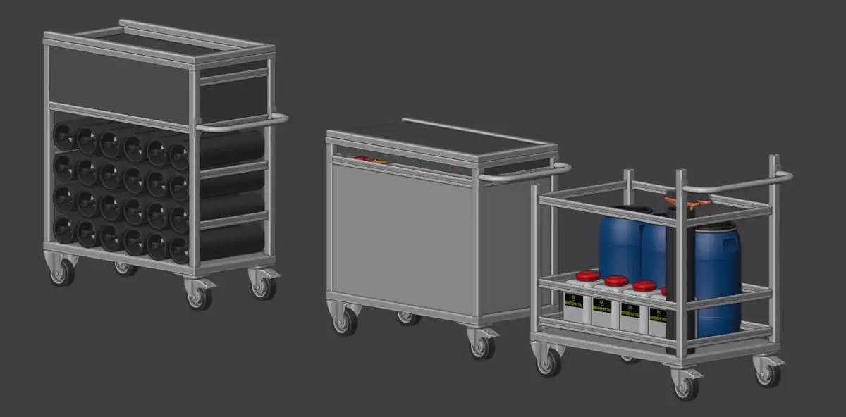 Rollwaegen 3D model