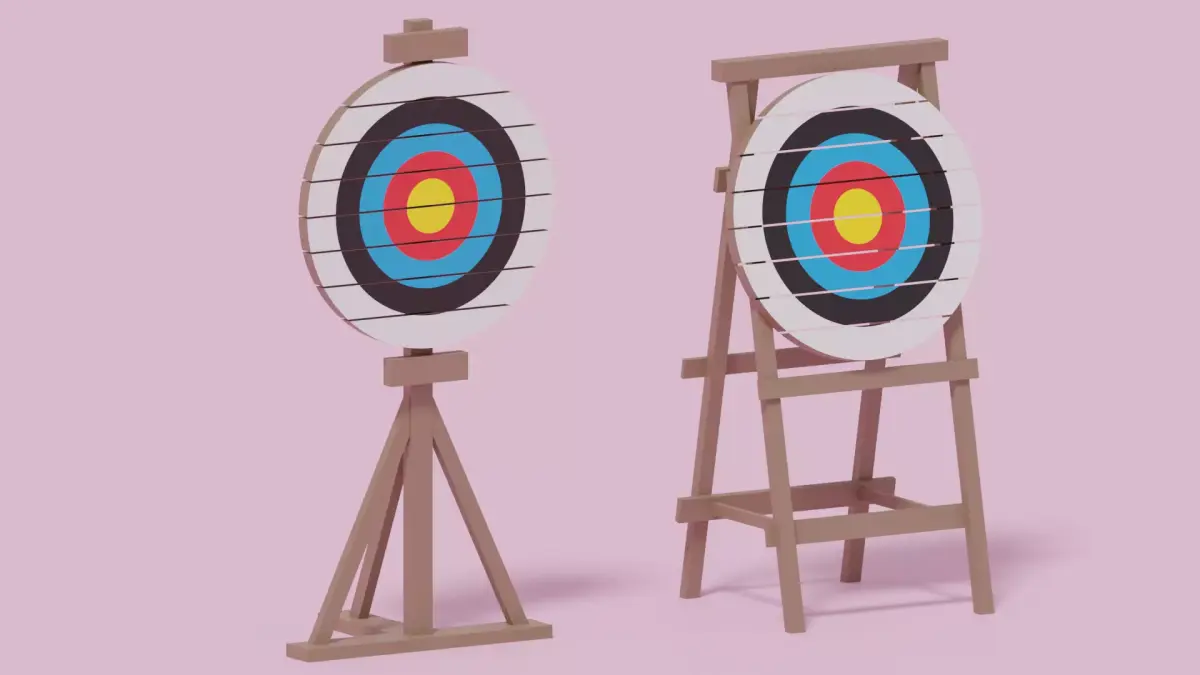 Archery Target 3D model buy