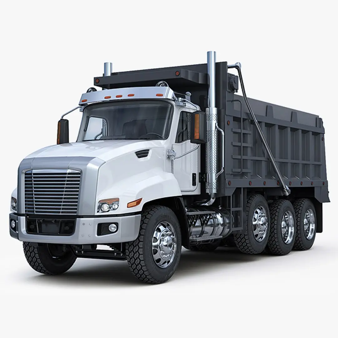 Truck Tipper construction equipment 3D model