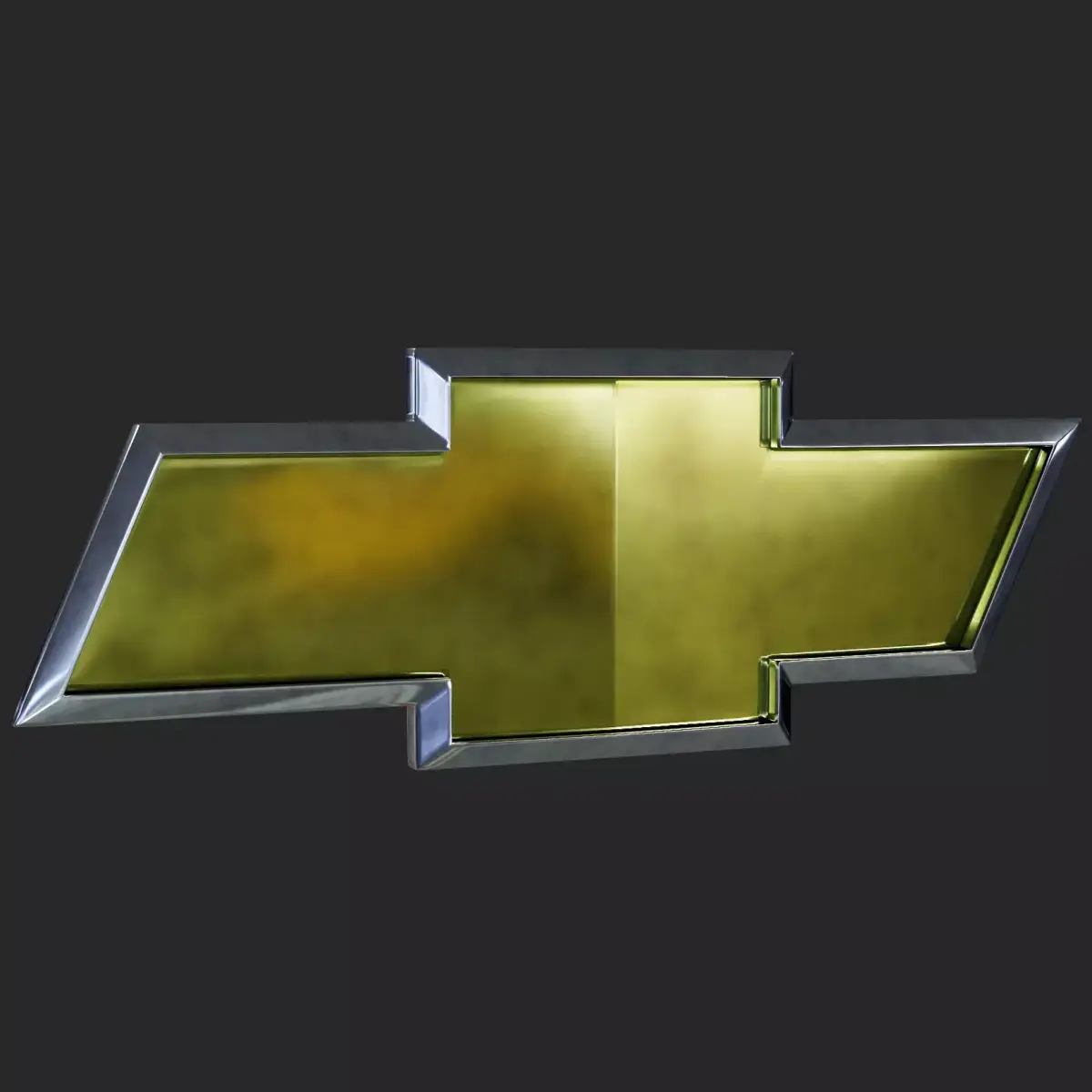Chevrolet Logo 3d Model Free 3D model