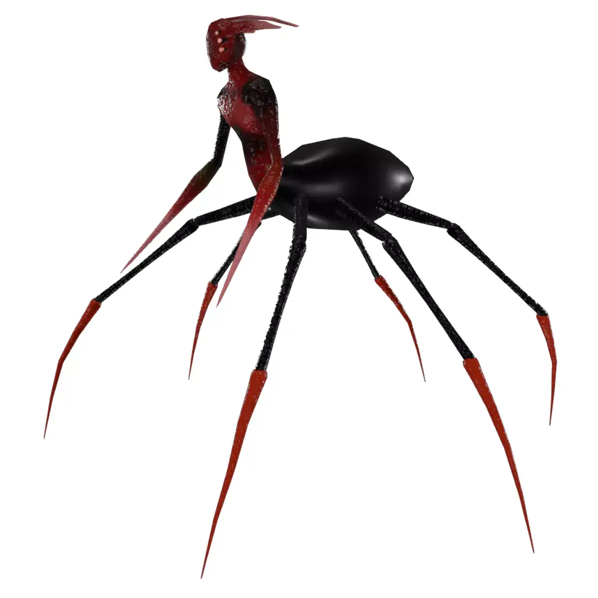 ANIMATED SPIDER WOMAN 3D Low-poly 3D model