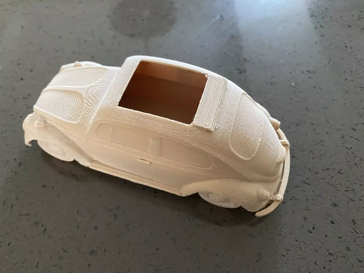 VW Beetle 1967 180mm 3D print model