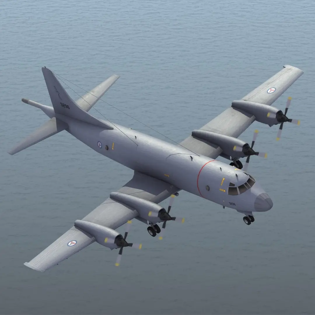 P-3 Orion RNoAF 3D model