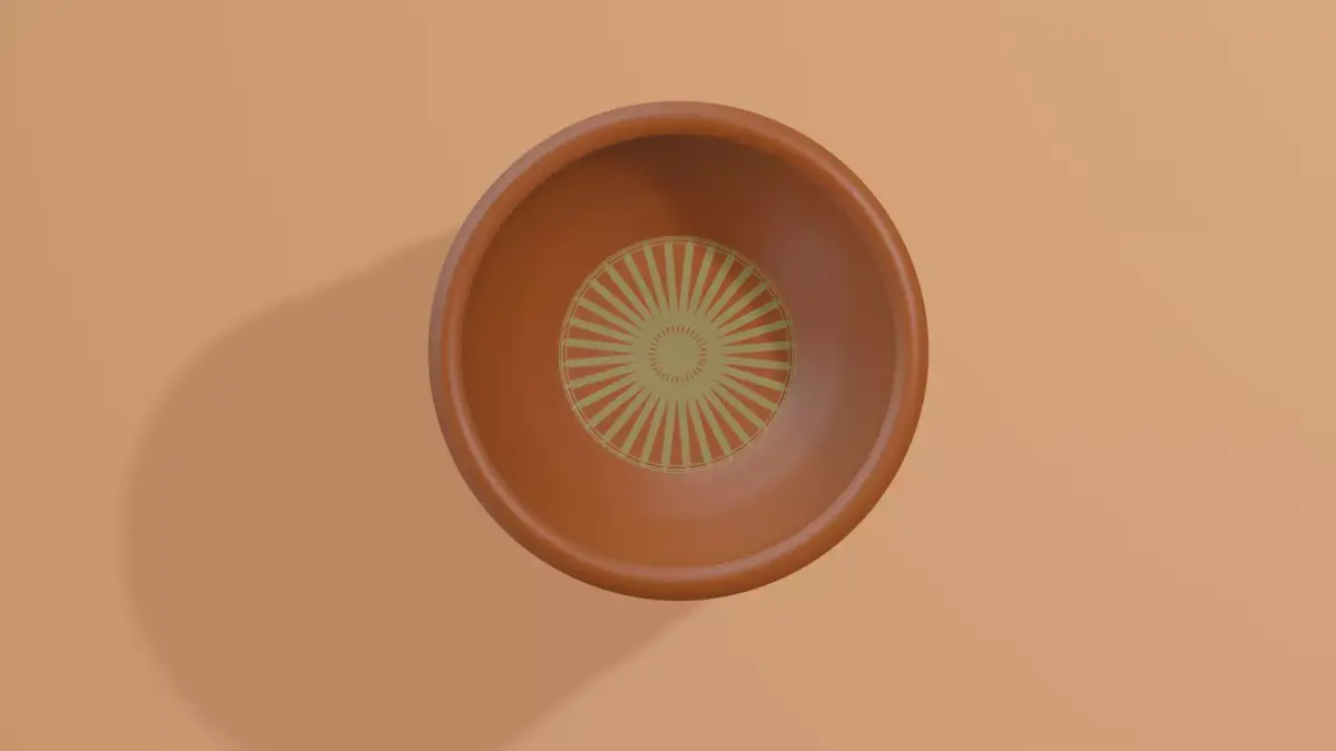 Clay plates free 3d Model Free 3D model