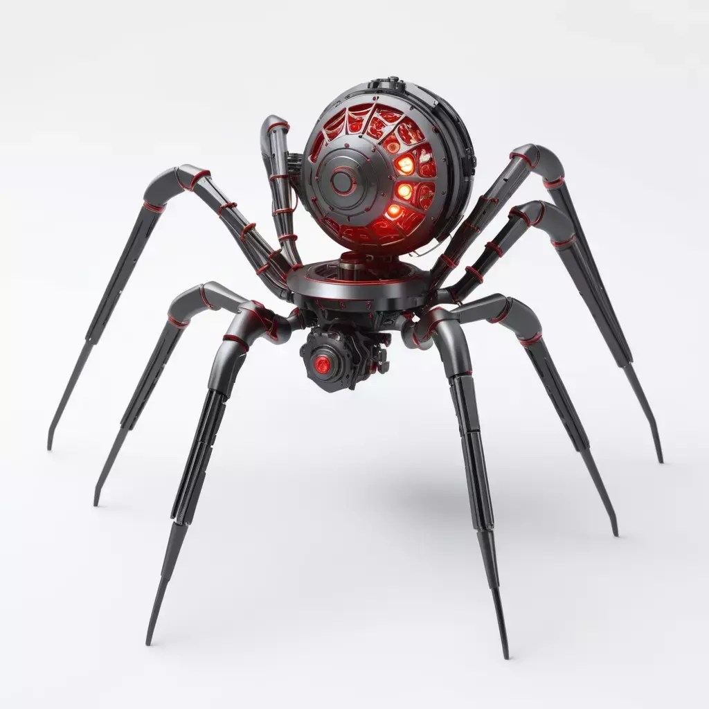SciFi Robotic Spider Drone 3D model