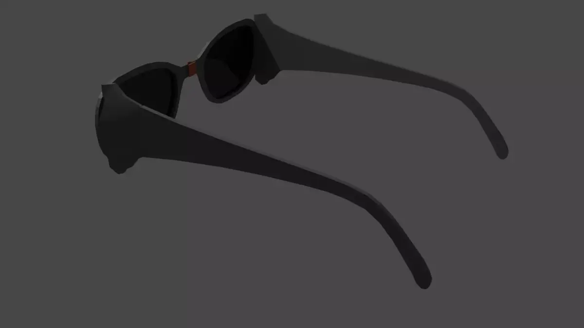 glasses pair of sunglasses 3D model buy