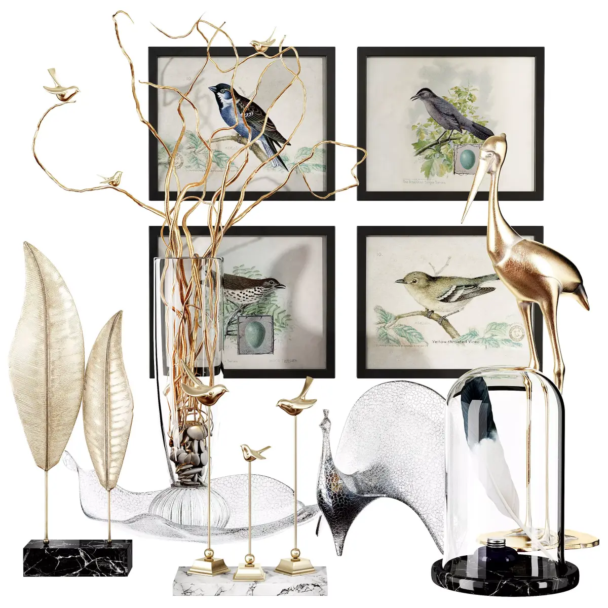 Decor set 45 3D model