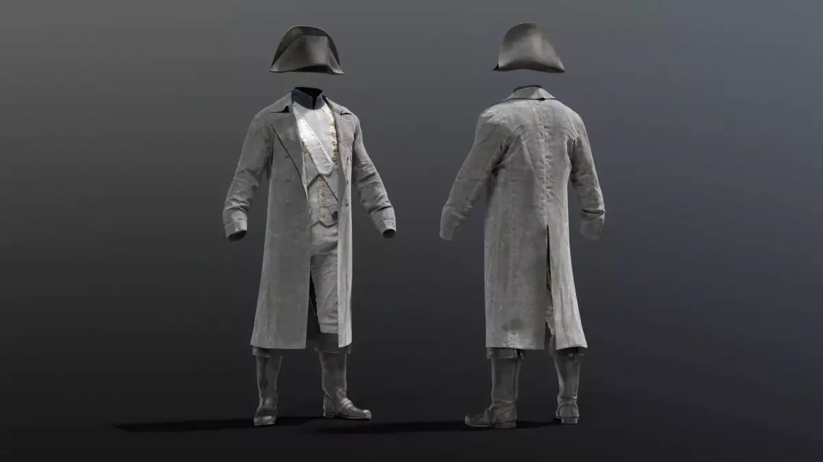 SOLDIER French NAPOLEON 3D model