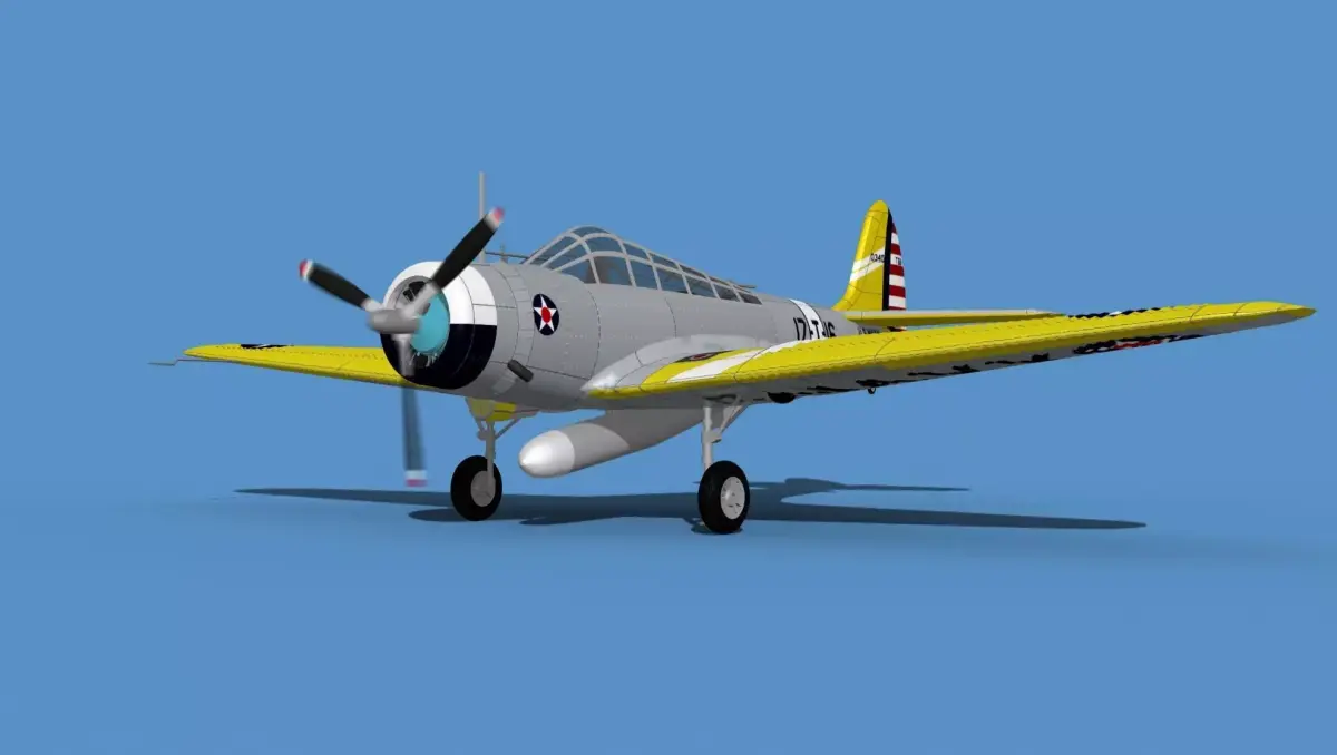 Douglas TBD-1 Devestator V06 3D model