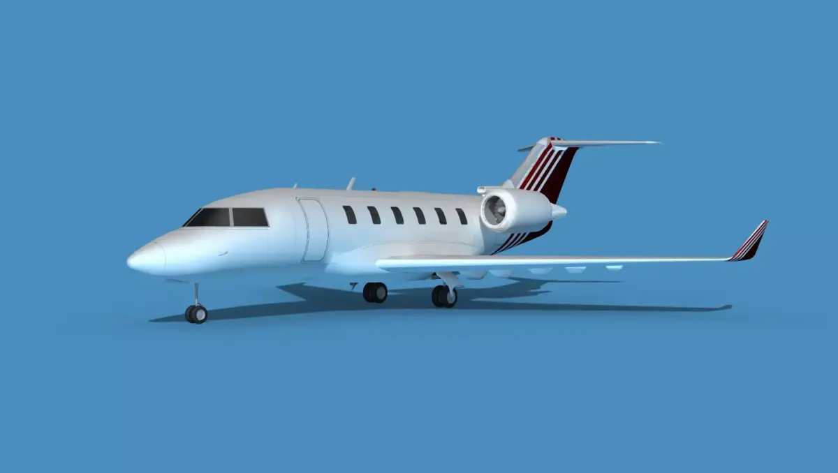 Bombardier CL-604 Challenger V03 3D model
