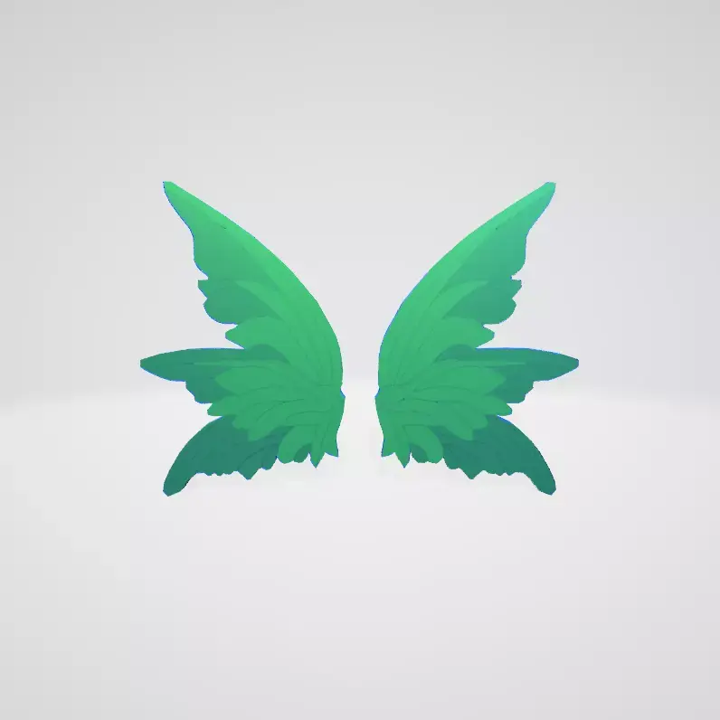Fairy Wings Free 3D print model