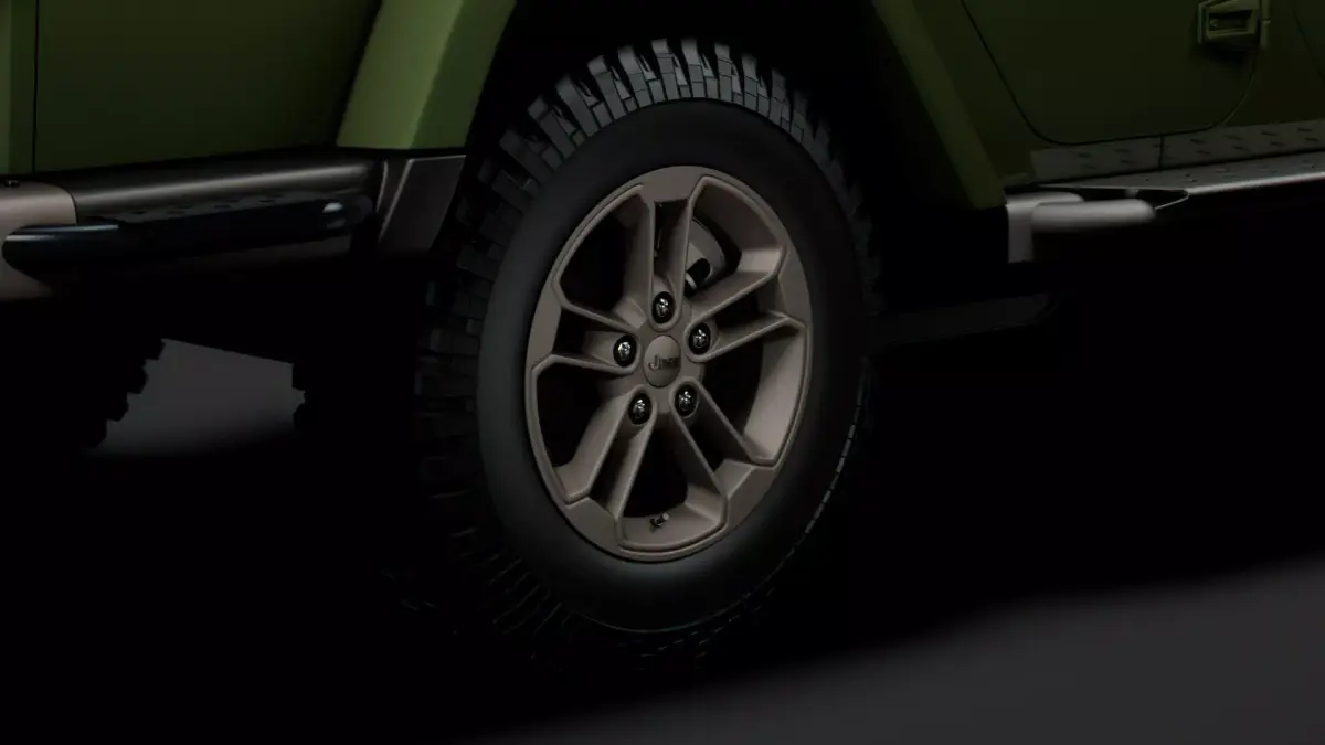 Jeep Gladiator 75th Anniversary 2018 wheel 3D model